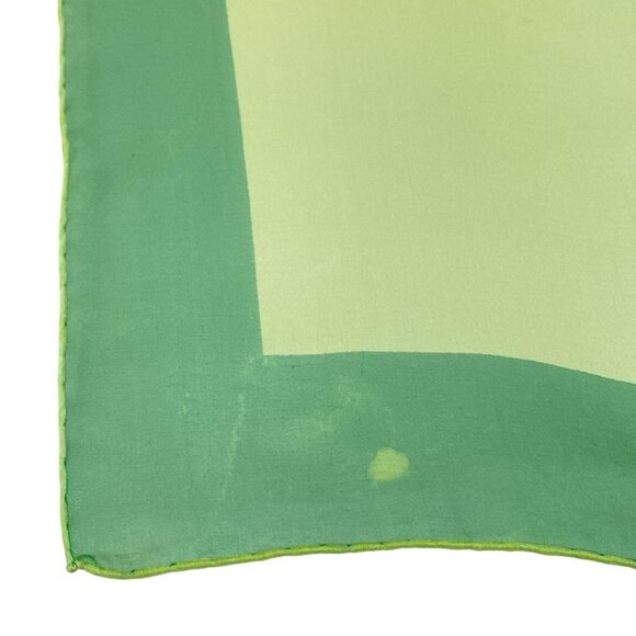 Auth HERMES Carre 140 - Light Green Green Scarf - Picture 7 of 7